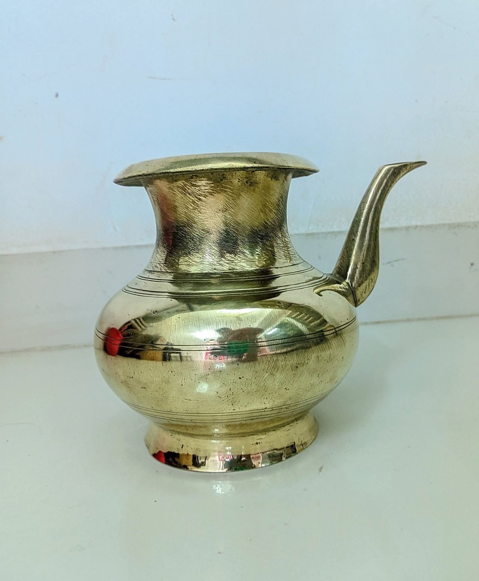 Pure Pitol Large Bodna-খাঁটি পিতলের প্রিমিয়াম বড় বদনা (Brass Vessel) 2 Pure Pitol Large Bodna-খাঁটি পিতলের প্রিমিয়াম বড় বদনা (Brass Vessel) - Image 2