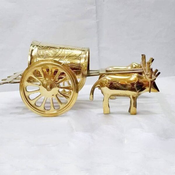 Brass cow car