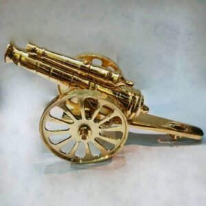Large brass Caman Showpiece