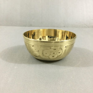Premium Brass Bowl - 4 Inch).(৪ ইঞ্চি প্রিমিয়াম ডিজাইন পিতলের বাটি)